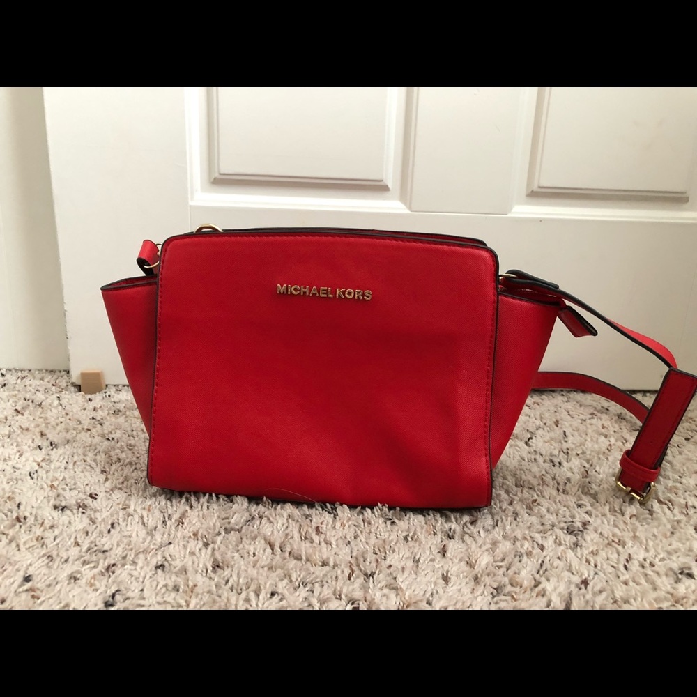 Michael Kors Red Purse